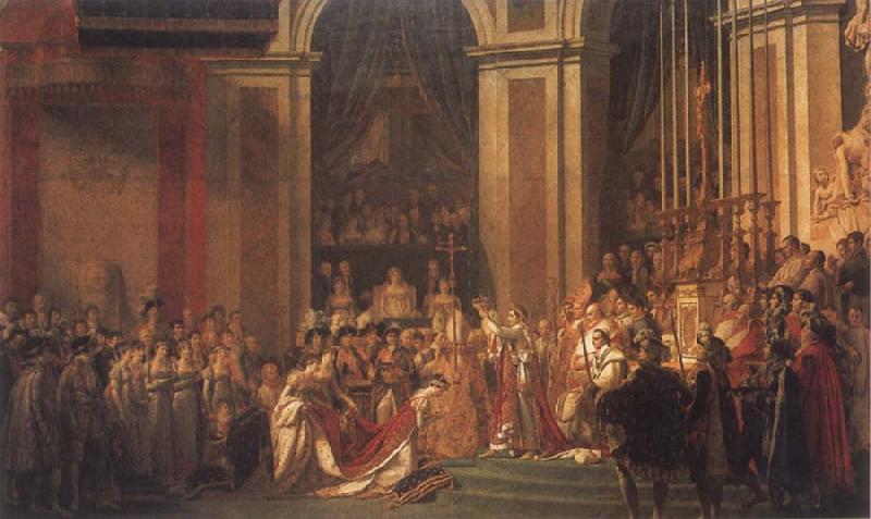 Jacques-Louis David Consecration of the Emperor Napoleon i and Coronation of the Empress Josephine